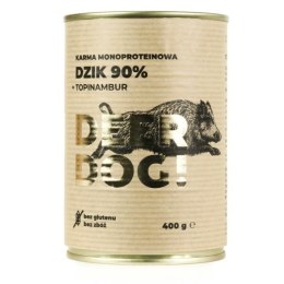 Dzik z topinamburem 400g mokra karma dla psa