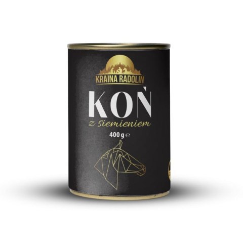 Mokra karma dla psa 5x puszka 400g bogata w konine Mokra karma dla psa 5x puszka 400g bogata w konine