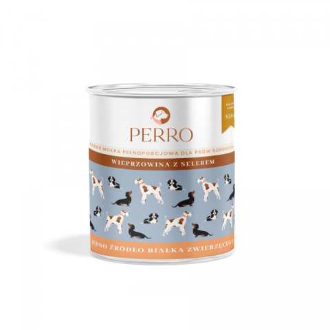 WIEPRZOWINA z selerem 850g puszka karma mokra WIEPRZOWINA z selerem 850g puszka karma mokra