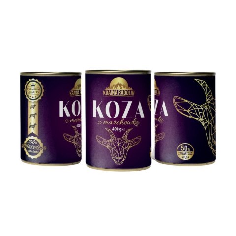 Mokra karma dla psa 5x puszka 400g Mokra karma dla psa 5x puszka 400g