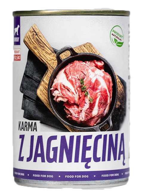 mokra karma dla psa z jagnięciną mokra karma dla psa z jagnięciną