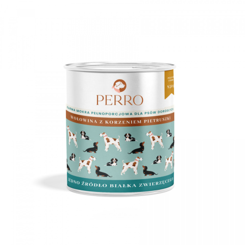 Mokra karma dla psa 5x puszka 850g bogata w wołowinę Mokra karma dla psa 5x puszka 850g bogata w wołowinę