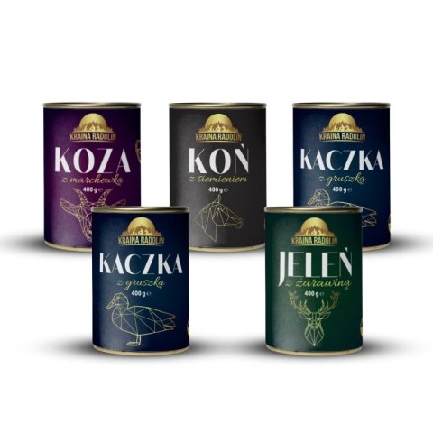 karma mokra dla psa koza z marchewką 400g karma mokra dla psa koza z marchewką 400g