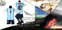 MESSI komplet sportowy strój piłkarski ARGENTYNA - BG