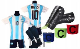 MESSI komplet sportowy strój piłkarski ARGENTYNA - OO