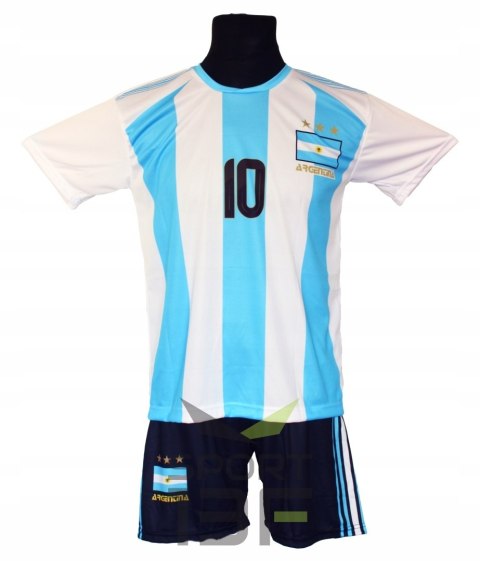 MESSI komplet sportowy strój piłkarski ARGENTYNA - OO