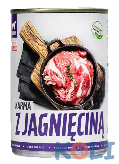 Mokra karma dla psa 400g z jagnięciną Mokra karma dla psa 400g z jagnięciną