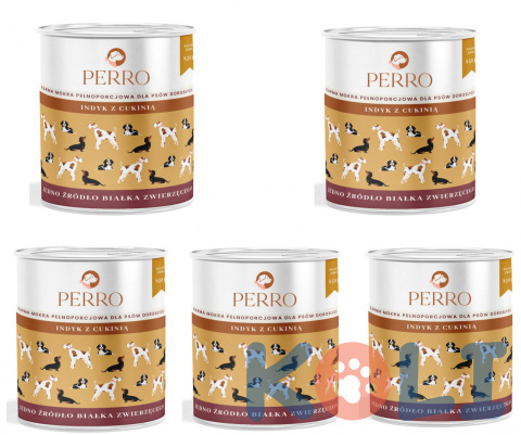 Mokra karma dla psa 5x puszka 850g bogata w indyka Mokra karma dla psa 5x puszka 850g bogata w indyka