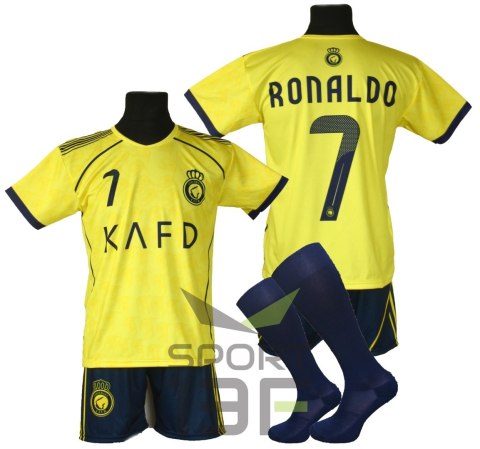 RONALDO komplet sportowy strój piłkarski AL NASSR - OO