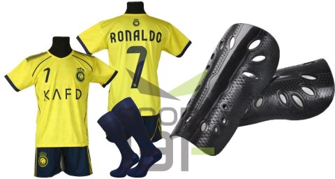 RONALDO komplet sportowy strój piłkarski AL NASSR r