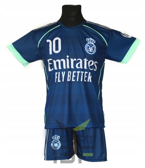 Strój Piłkarski MBAPPE koszulka spodenki getry + opaska - r.