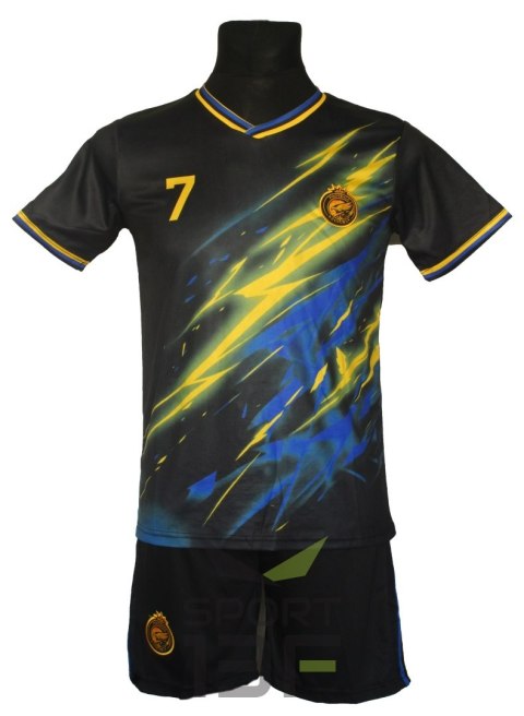 Strój piłkarski dla dzieci Ronaldo Al Nassr + getry + opaska