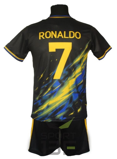 Strój piłkarski dla dzieci Ronaldo Al Nassr koszulka + spodenki KS