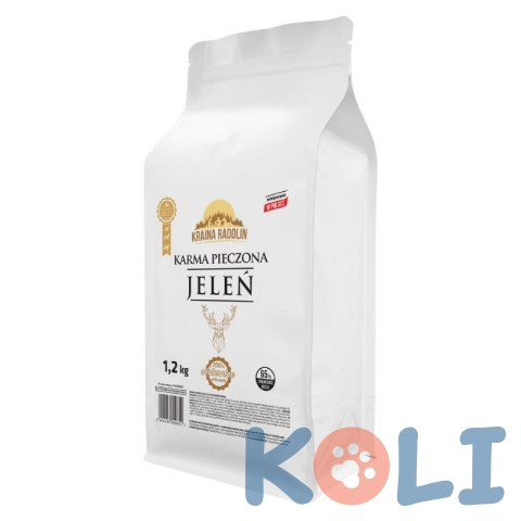 Sucha karma dla psa pieczona 1.2kg bogata w jelenia Sucha karma dla psa pieczona 1.2kg bogata w jelenia