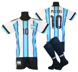 strój piłkarski dla dzieci Messi Argentyna