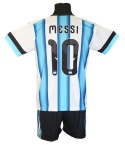 strój piłkarski dla dzieci Messi Argentyna