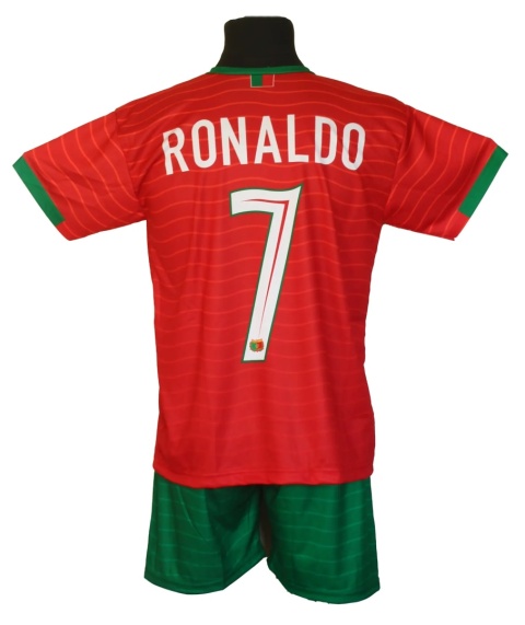 strój piłkarski dla dzieci Ronaldo Portugalia