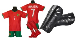 strój piłkarski dla dzieci Ronaldo Portugalia